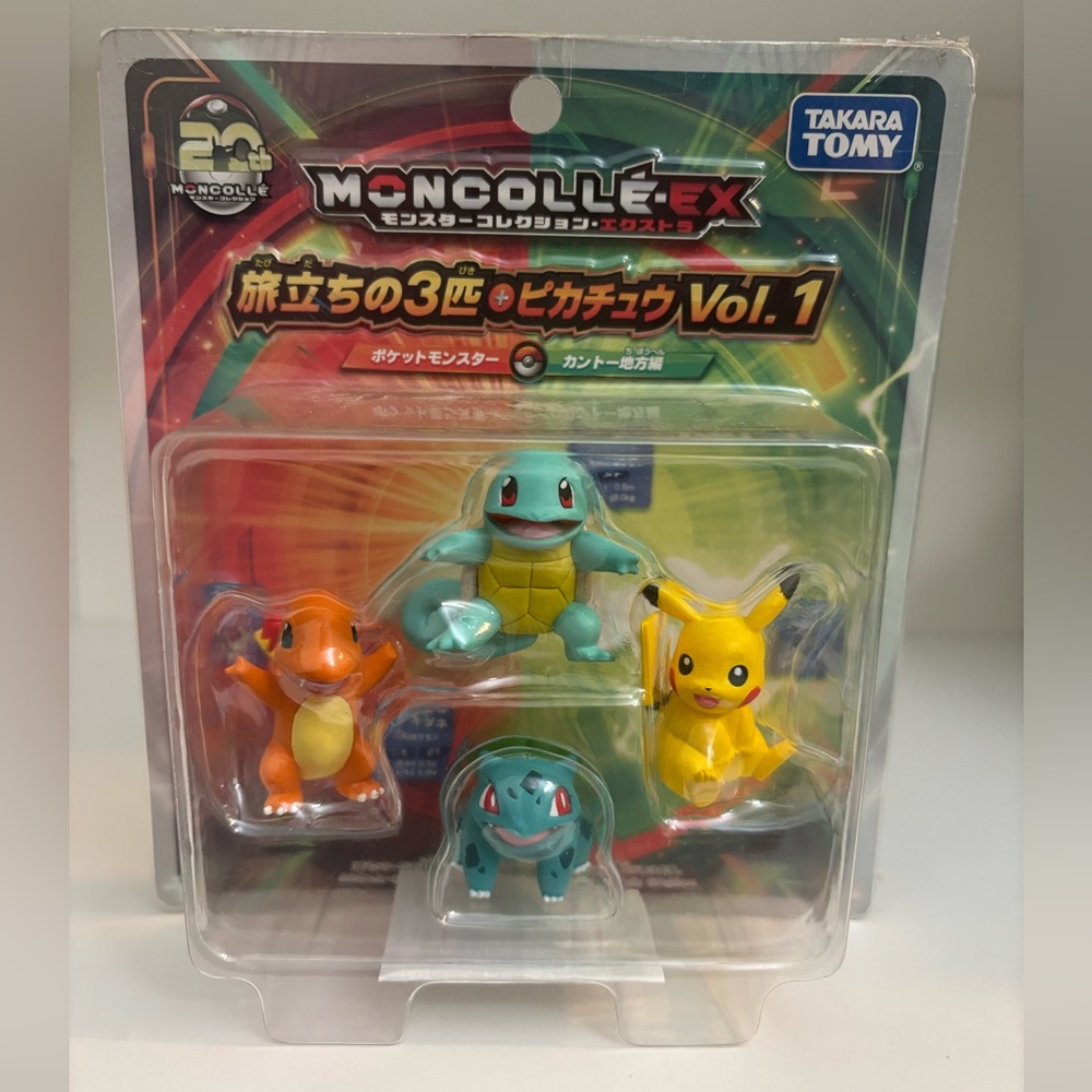 Takara Moncolle EX Vol. 1 Pokémon Figurine Set